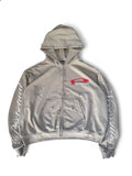 FOUNDATION GREY ZIP UP