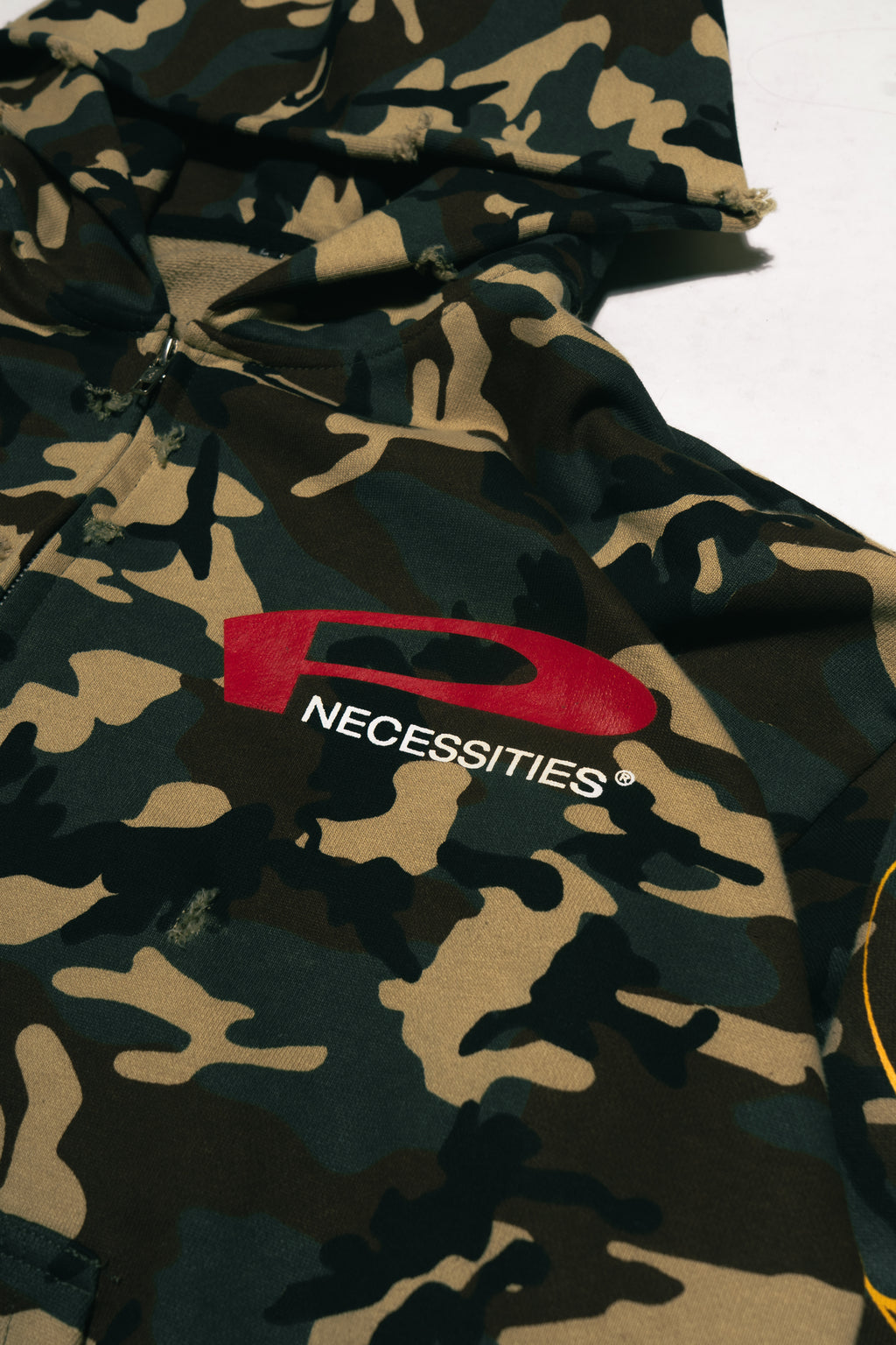 UTILITY CAMO ZIP UP