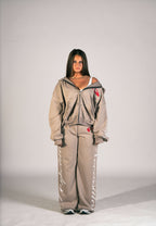 FOUNDATION GREY ZIP UP