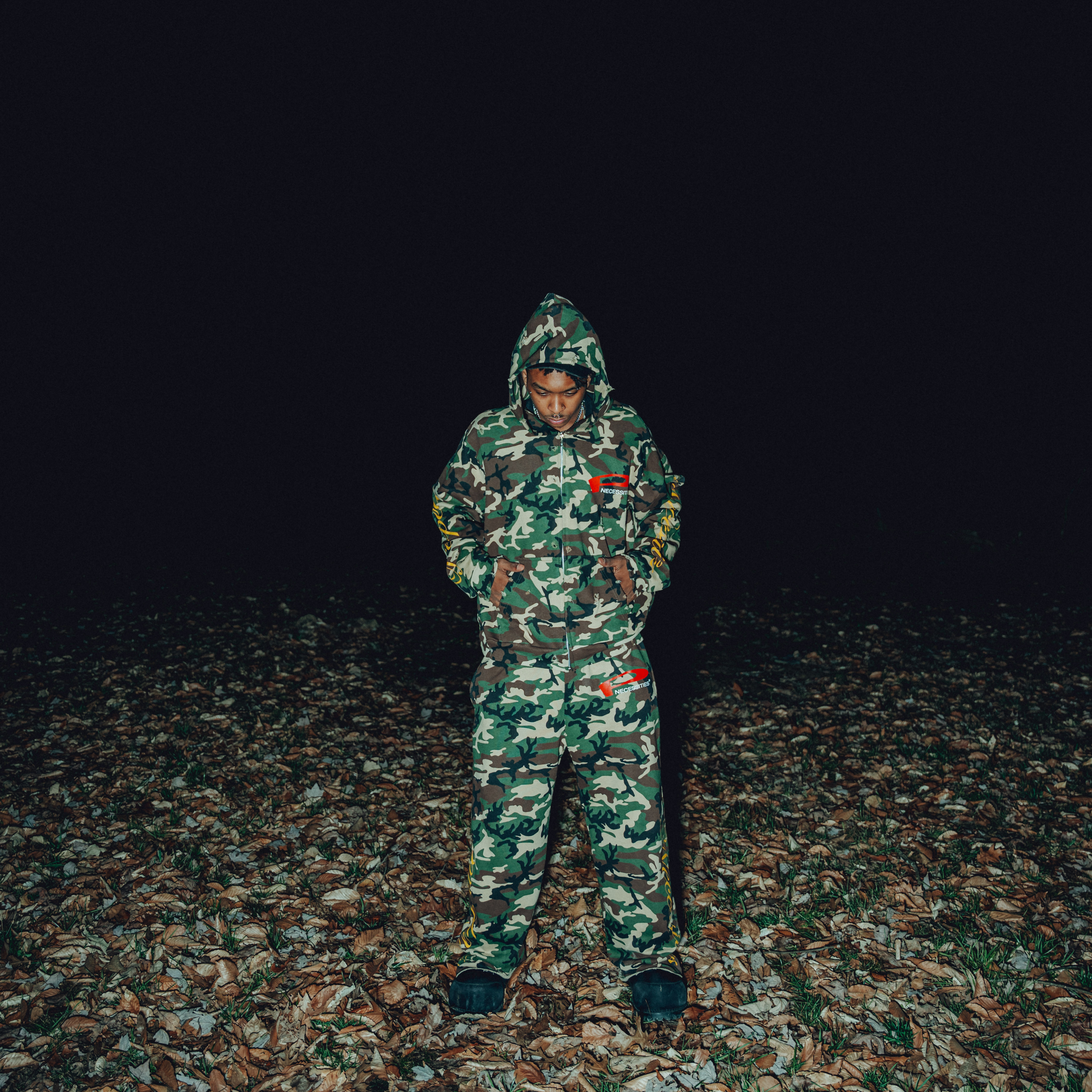 UTILITY CAMO ZIP UP
