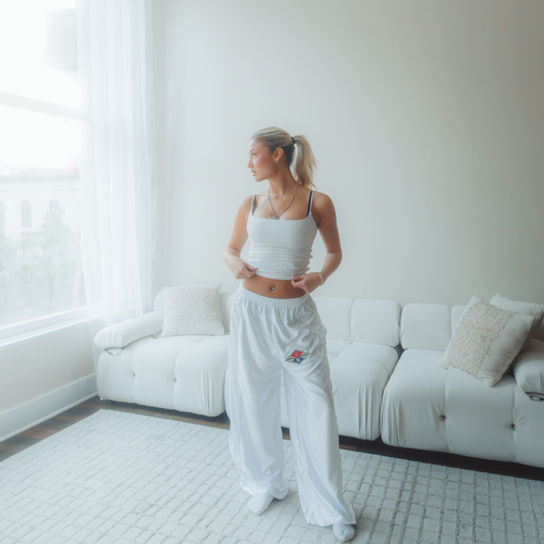 CRUNCH TIME ,  sweats [white]